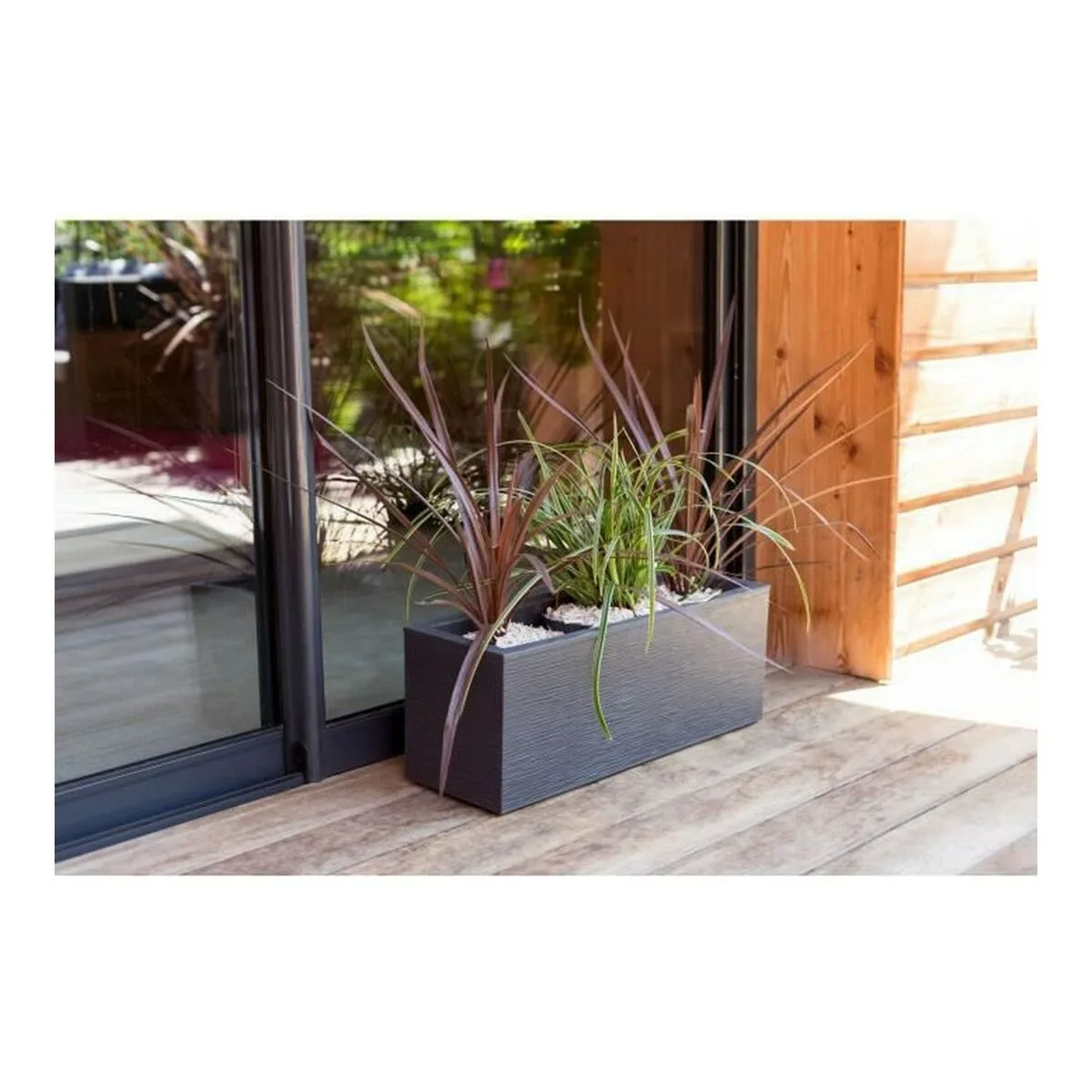 Cache pot eda graphit up rectangulaire anthracite gris fonce 59 x 19 5 x 22 8 cm s710612564. Bienvenue chez Diaytar, où l'élégance rencontre l'innovation avec nos produits électroniques dernier cri et nos créations maison exclusives