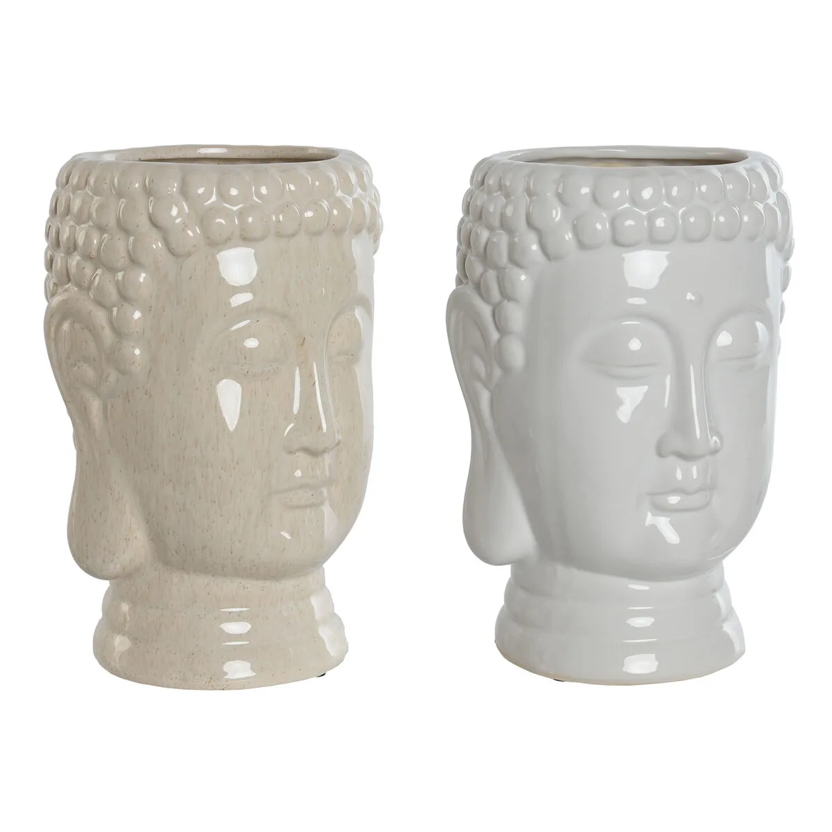 Cache pot home esprit blanc beige ceramique 15 x 15 x 25 cm 2 unites s305657511. Diaytar c'est bien plus qu'une boutique en ligne : c'est un concept où chaque produit, de l'électronique à la décoration, raconte une histoire