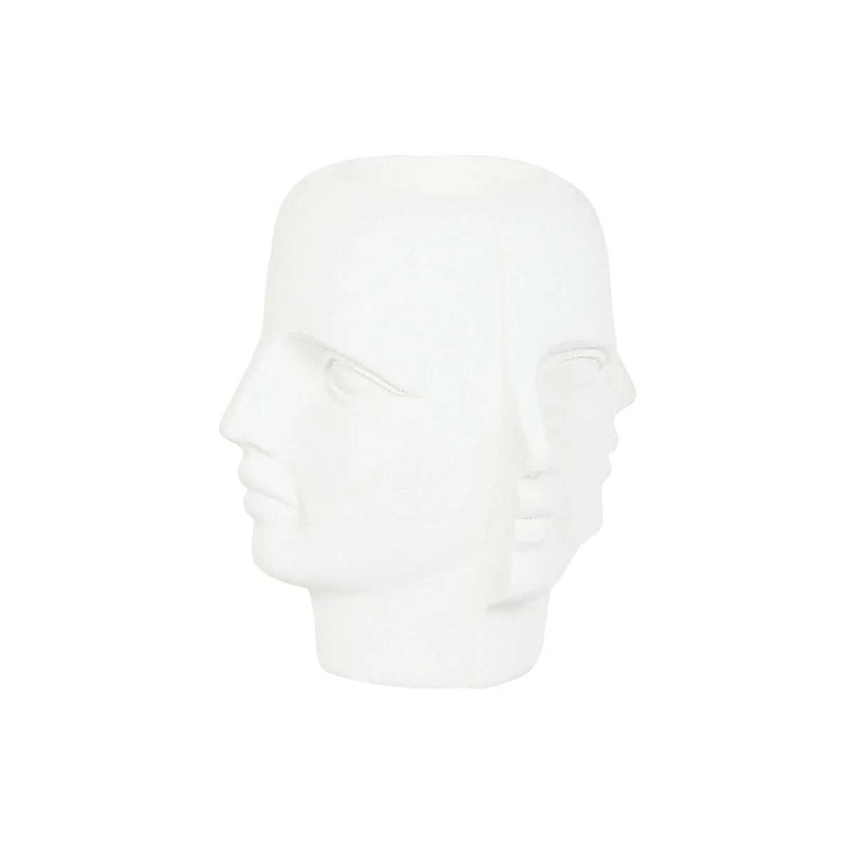 Cache pot home esprit blanc magnesium moderne visage 49 x 49 x 50 cm s306101997. Pour un shopping sans limites : Diaytar déniche pour vous le meilleur des produits généraux, électroniques et de style de vie