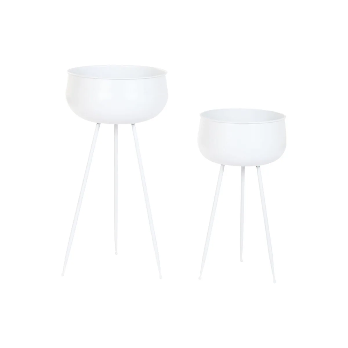 Cache pot home esprit blanc metal urbaine 34 x 34 x 70 cm 2 pieces s306136968. Diaytar, c'est le sismographe des tendances : nous captons les vibrations du marché pour vous offrir le meilleur.