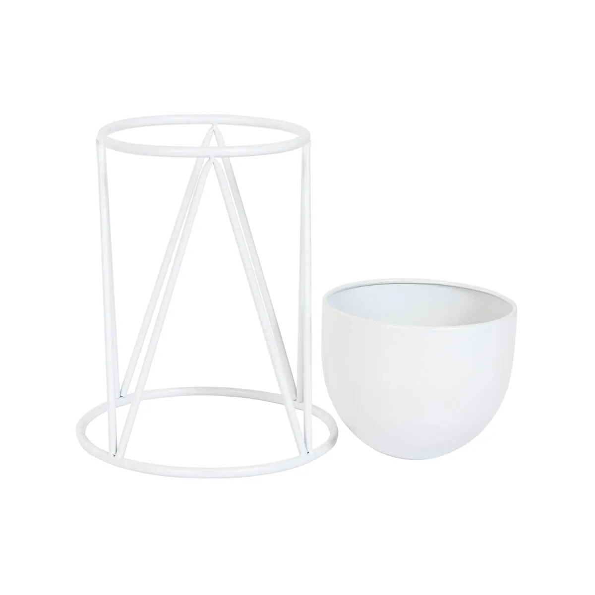 Cache pot home esprit blanc metal urbaine 38 x 38 x 80 cm 3 pieces s306136870. Style et élégance se conjuguent parfaitement dans notre rayon mode Diaytar.