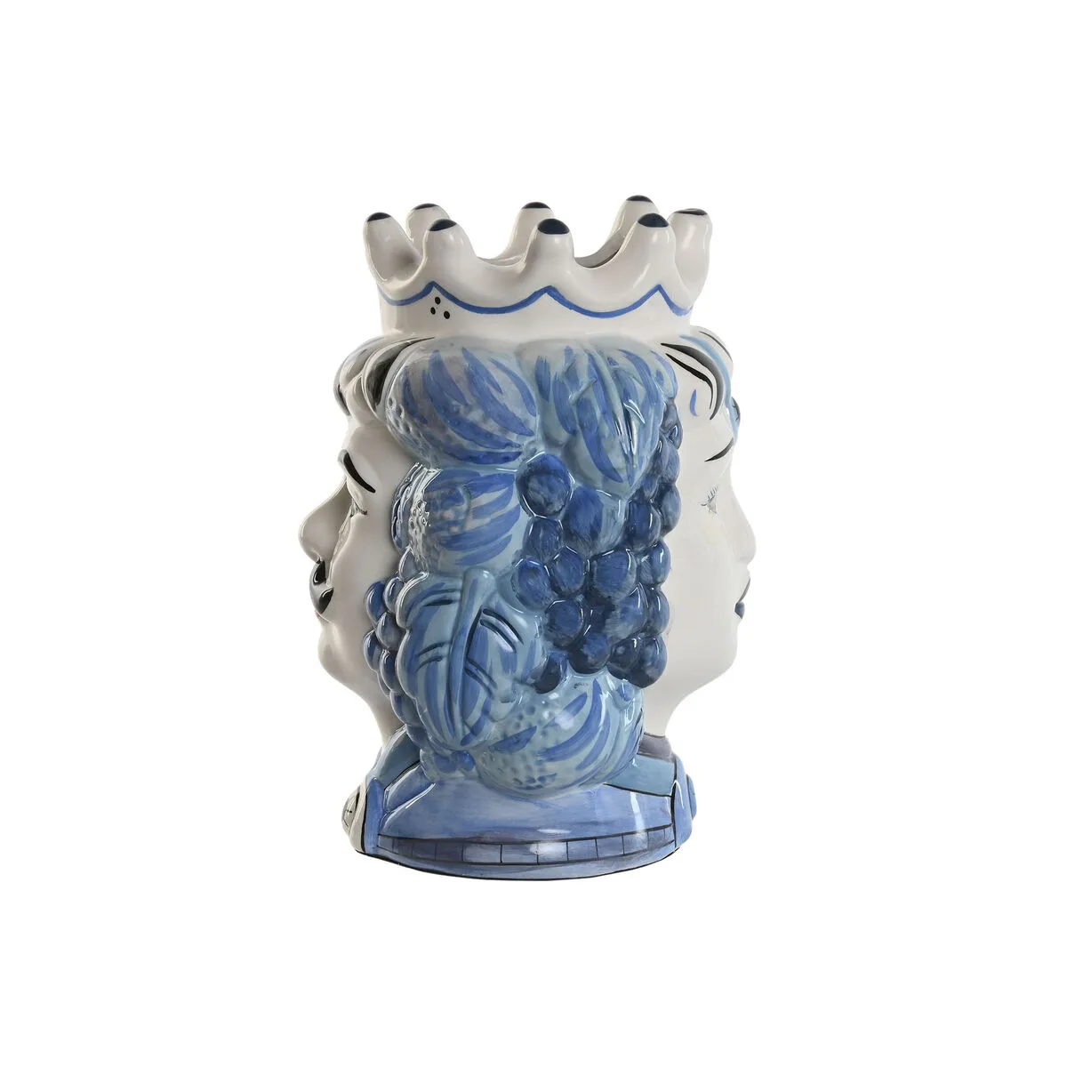 Cache pot home esprit bleu blanc porcelaine 15 x 15 x 26 cm s306043880. Diaytar, c'est le testament vivant qu'on peut allier large choix et qualité exemplaire dans le e-commerce.