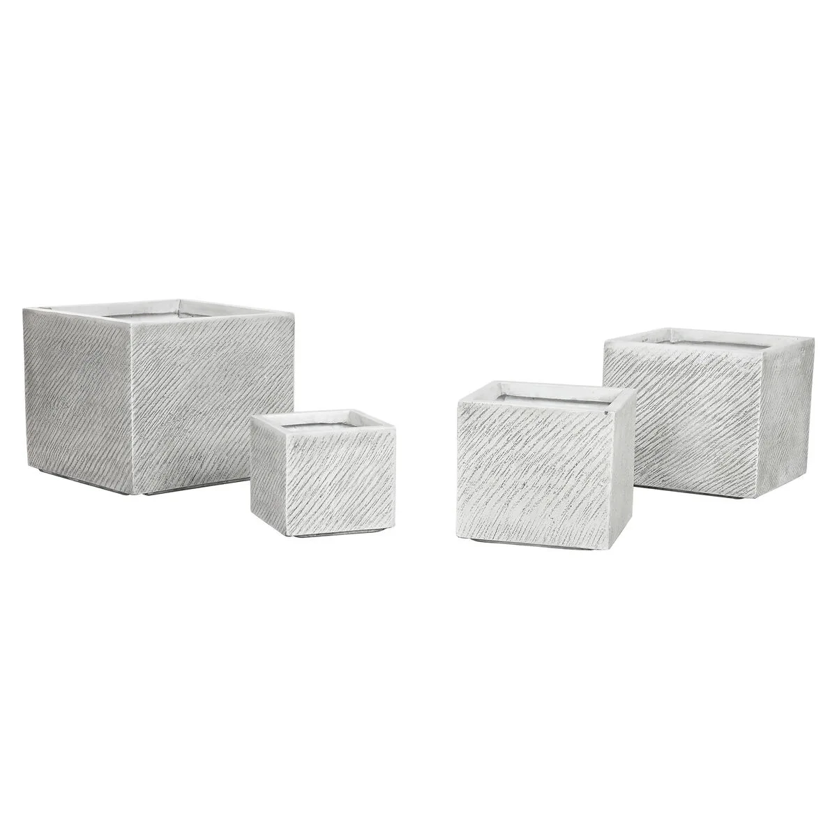 Cache pot home esprit gris magnesium 37 x 37 x 31 5 cm 4 unites s306005461. Nous avons rêvé Diaytar pour vous. Une plateforme où chaque clic est une promesse de découverte et de satisfaction.