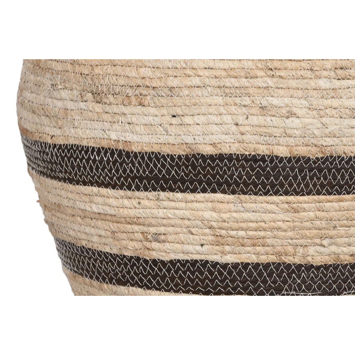 Cache pot home esprit marron fibre arabe 60 x 60 x 52 cm 4 unites s306077012. Nous sélectionnons pour Diaytar des produits qui ont une histoire, une âme, et qui sauront trouver une place dans la vôtre.