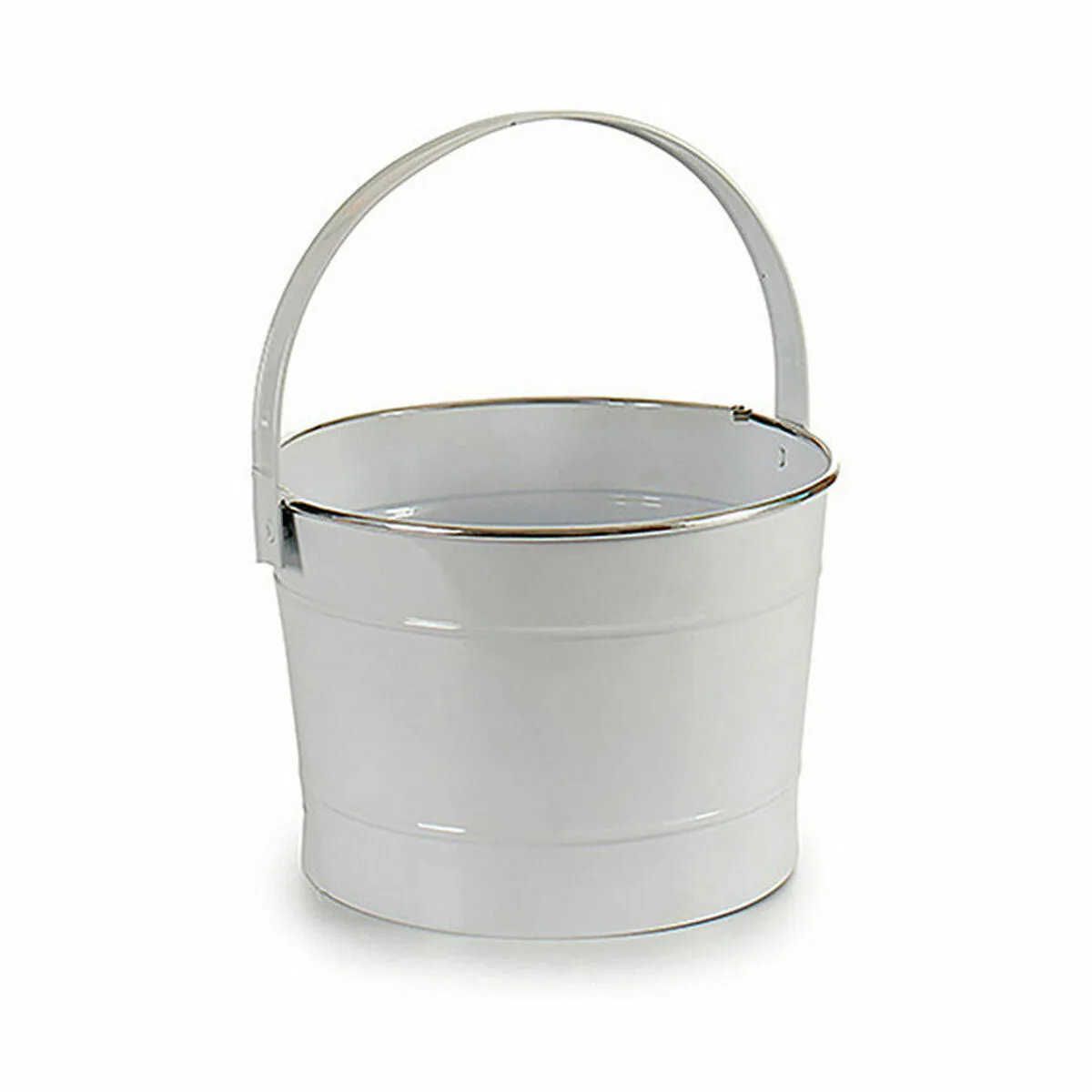 Cache pot ibergarden 49095 blanc argente zinc seau 25 x 29 5 x 27 cm 12 unites s362381210. Diaytar s'engage à vous proposer une expérience shopping unique avec des produits généraux innovants, tendance et toujours à prix attractifs