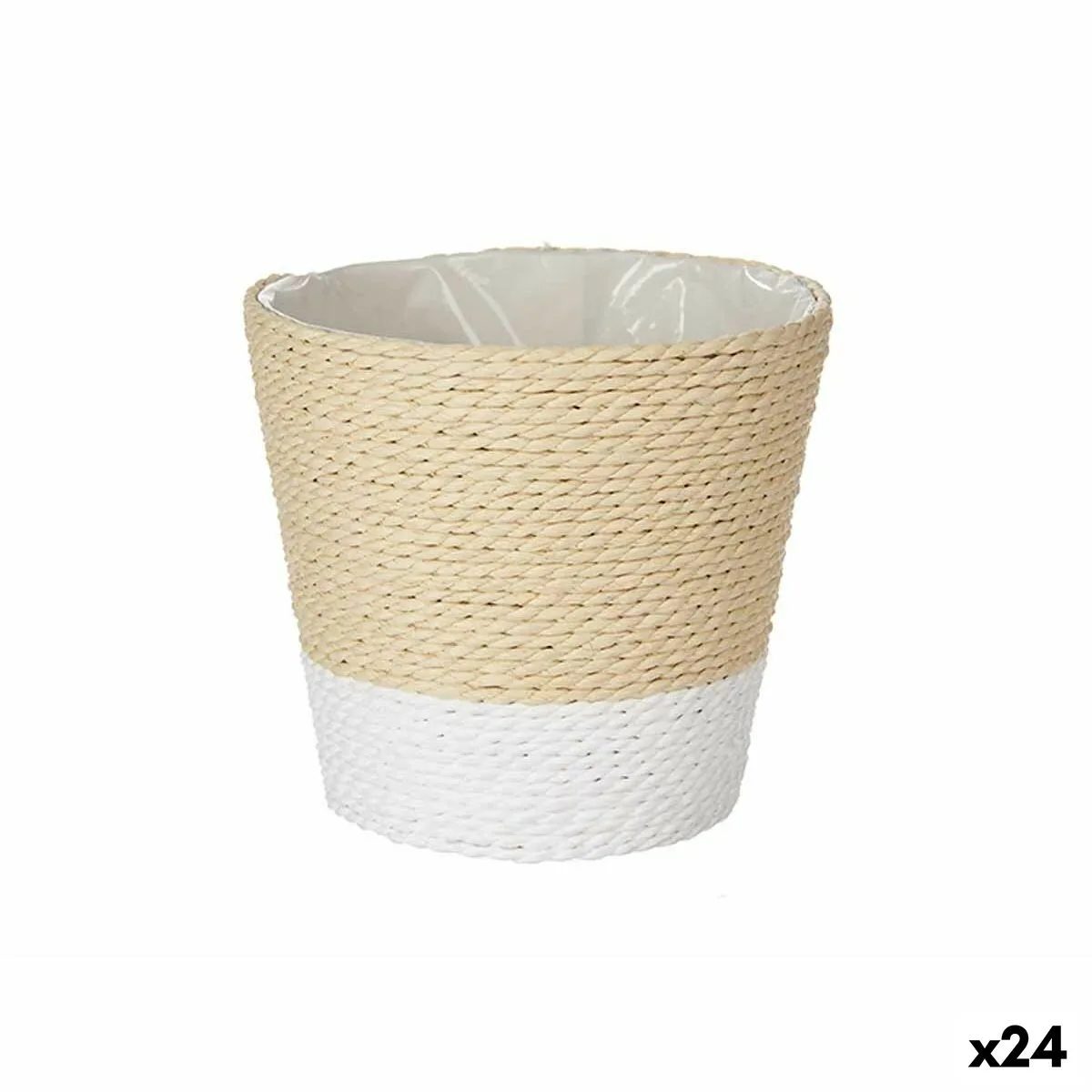 Cache pot ibergarden 86440 blanc corde plastique 14 x 12 5 x 14 cm 24 unites s362625617. Diaytar a fait de la variété son arme secrète : une offre généraliste si vaste que vous y trouverez forcément l'inimaginable