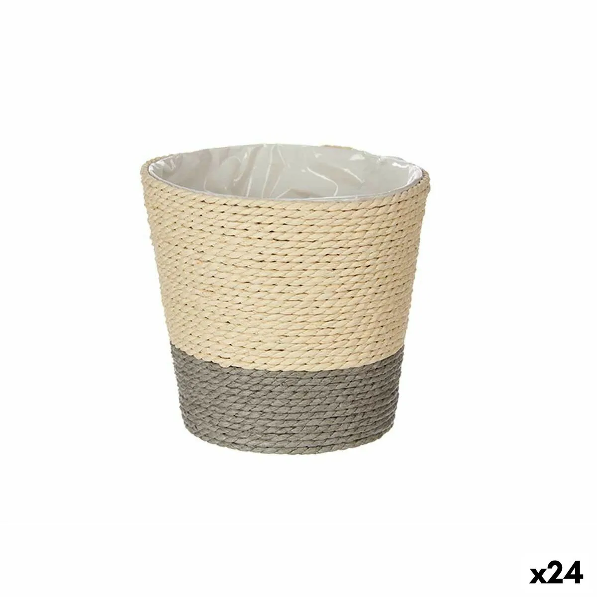 Cache pot ibergarden 86442 gris corde plastique 14 x 12 5 x 14 cm 24 unites s362625865. Nous avons rêvé Diaytar pour vous. Une plateforme où chaque clic est une promesse de découverte et de satisfaction.