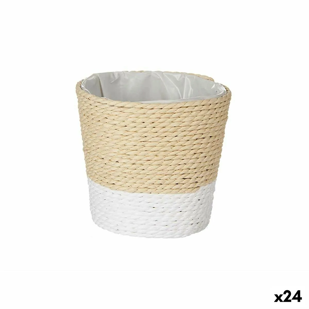 Cache pot ibergarden 86443 blanc corde plastique 11 x 10 5 x 11 cm 24 unites s362625946. L'ambition de Diaytar : devenir votre boutique en ligne de référence pour tous les produits qui améliorent votre vie