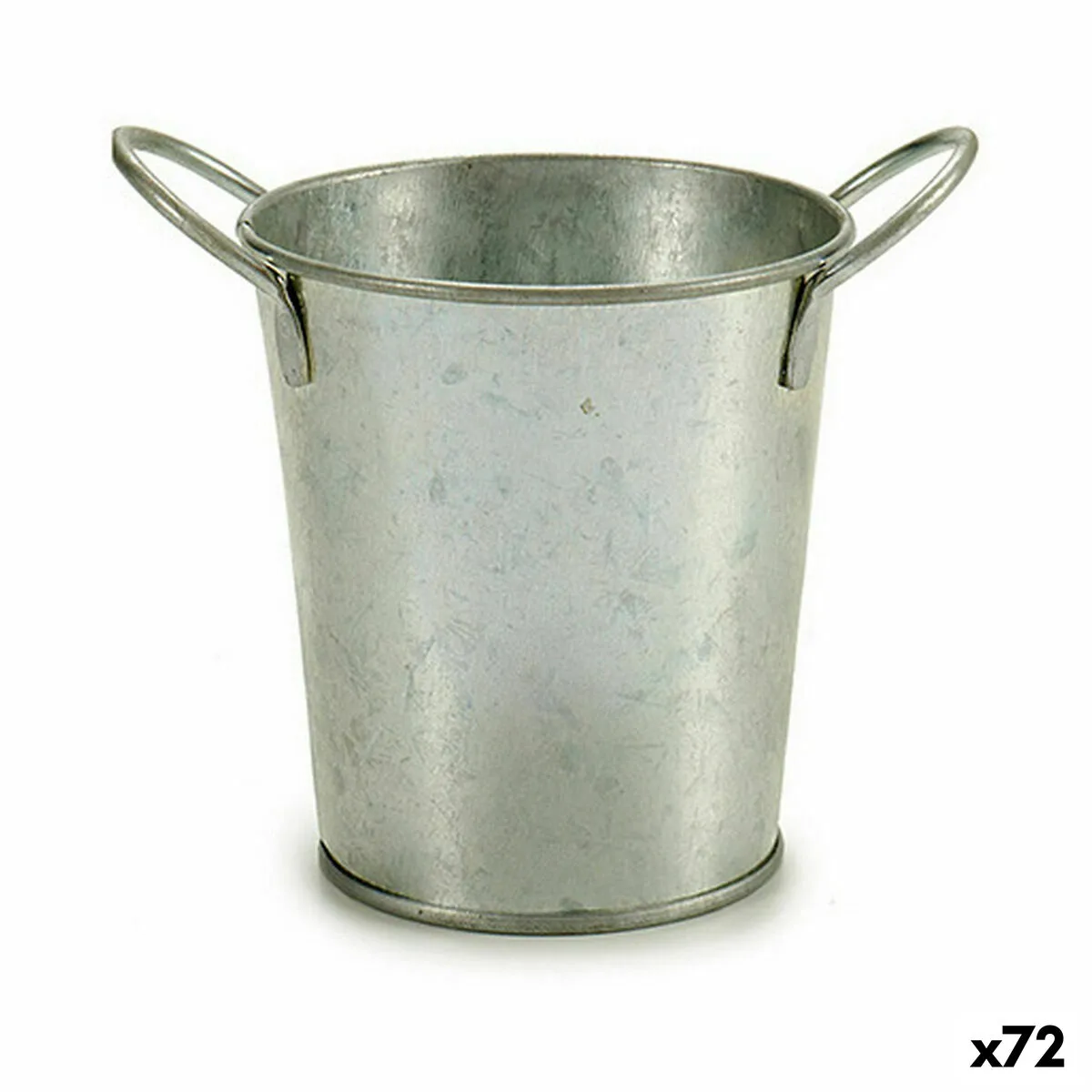 Cache pot ibergarden a52000 b argente zinc seau 16 x 12 x 11 cm 72 unites s362520950. Diaytar : Votre destination shopping en ligne pour découvrir les dernières tendances et produits généraux soigneusement sélectionnés