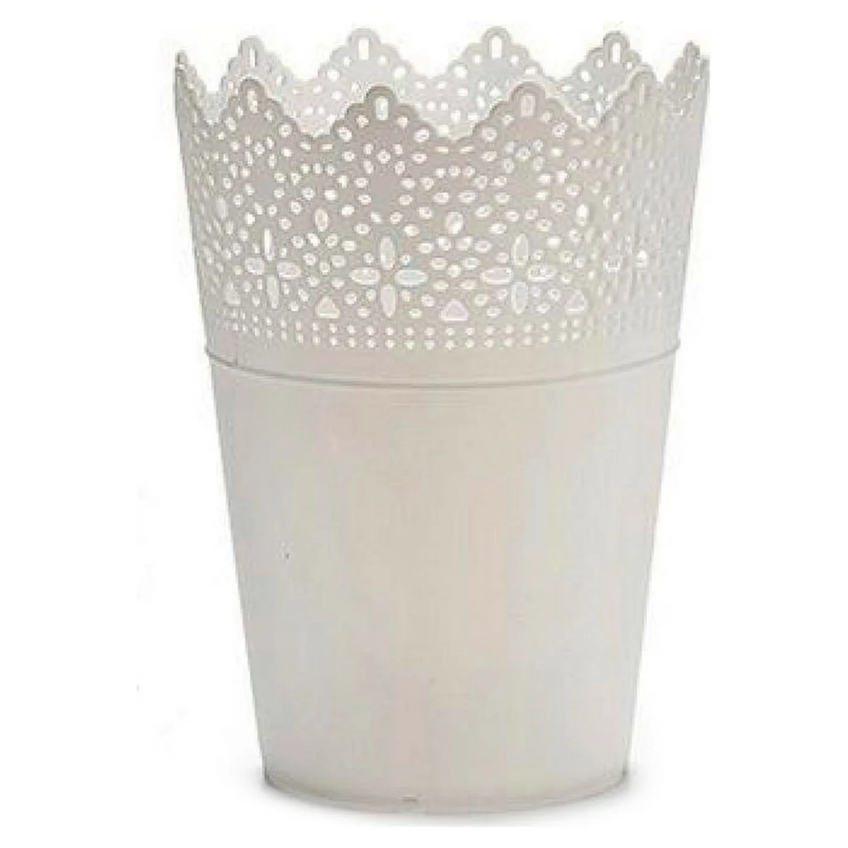 Cache pot ibergarden blanc plastique 15 x 18 x 15 cm s360070835. Avec Diaytar, profitez d'une sélection généraliste qui a du caractère et qui reflète les aspirations de notre époque