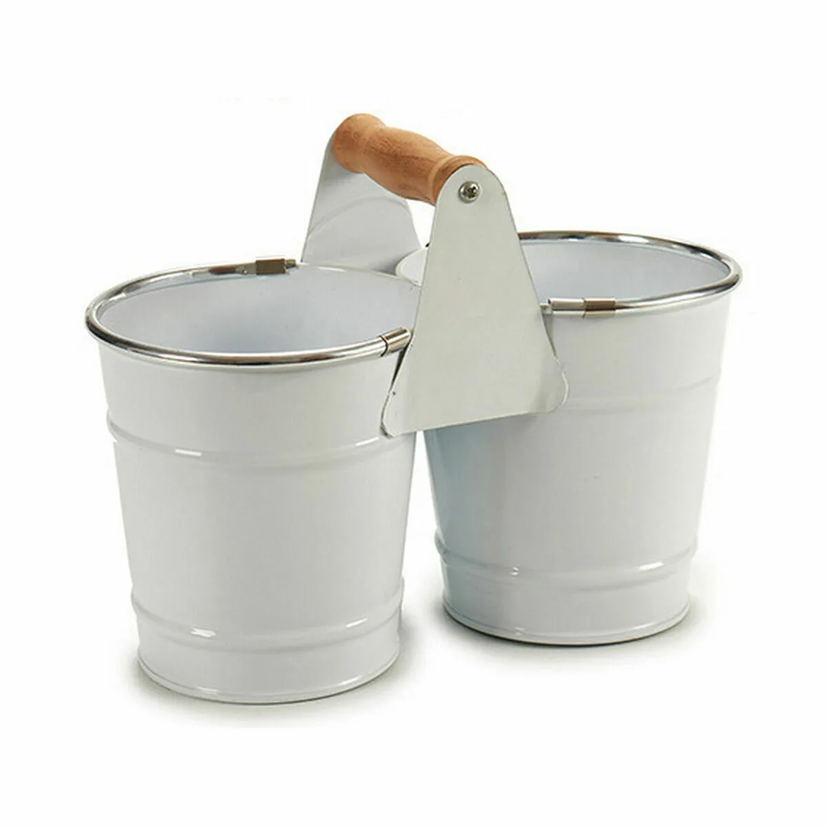Cache pot ibergarden d60088 d blanc argente bois zinc double 20 x 15 x 10 2 cm 24 unites s362458490. Diaytar s'adresse à tous ceux qui considèrent que le choix d'un produit, même basique, est une expression de leur personnalité