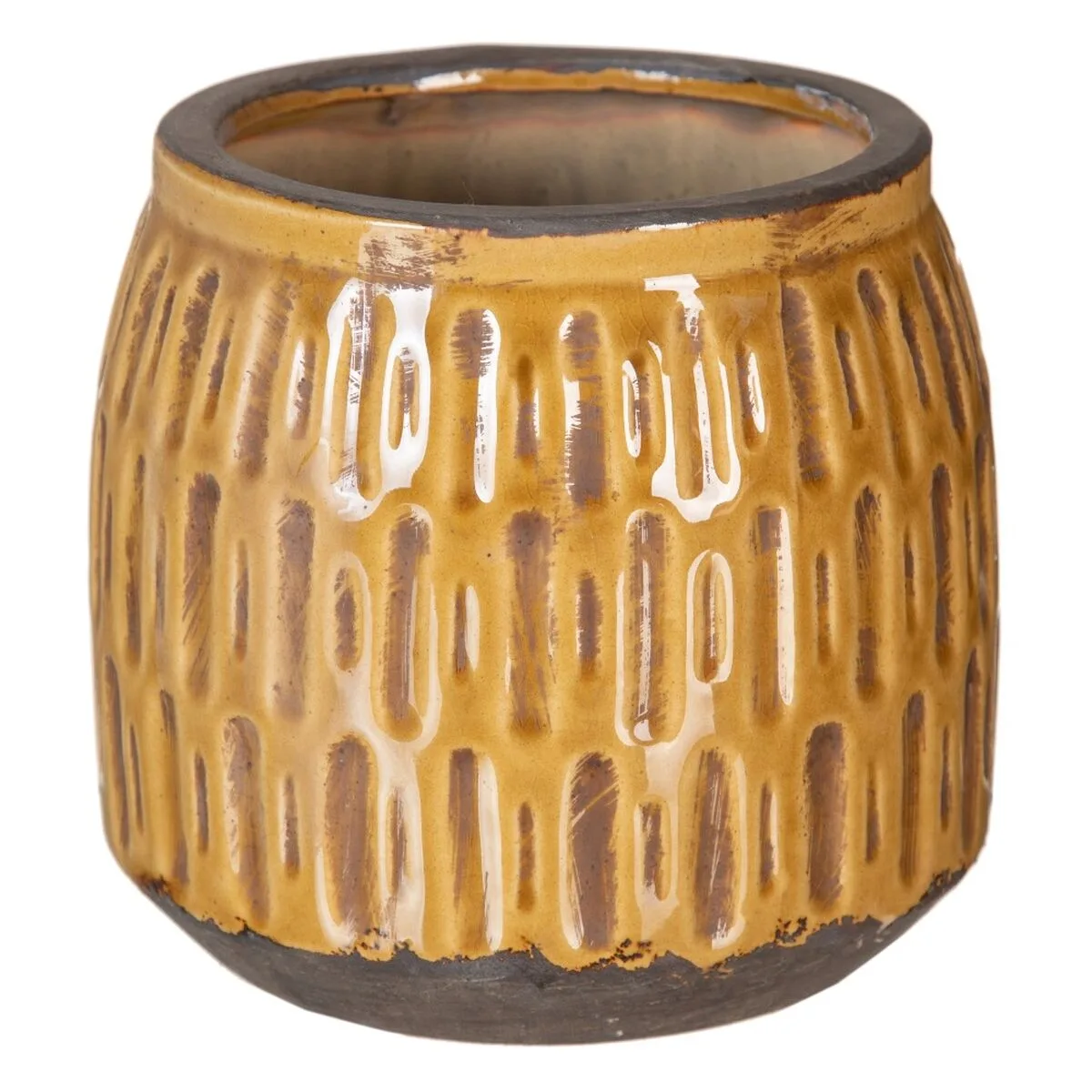 Cache pot moutarde ceramique 14 x 14 x 13 cm s880651229. Diaytar ne stocke pas des produits, il collectionne des pièces uniques pour enrichir votre quotidien.