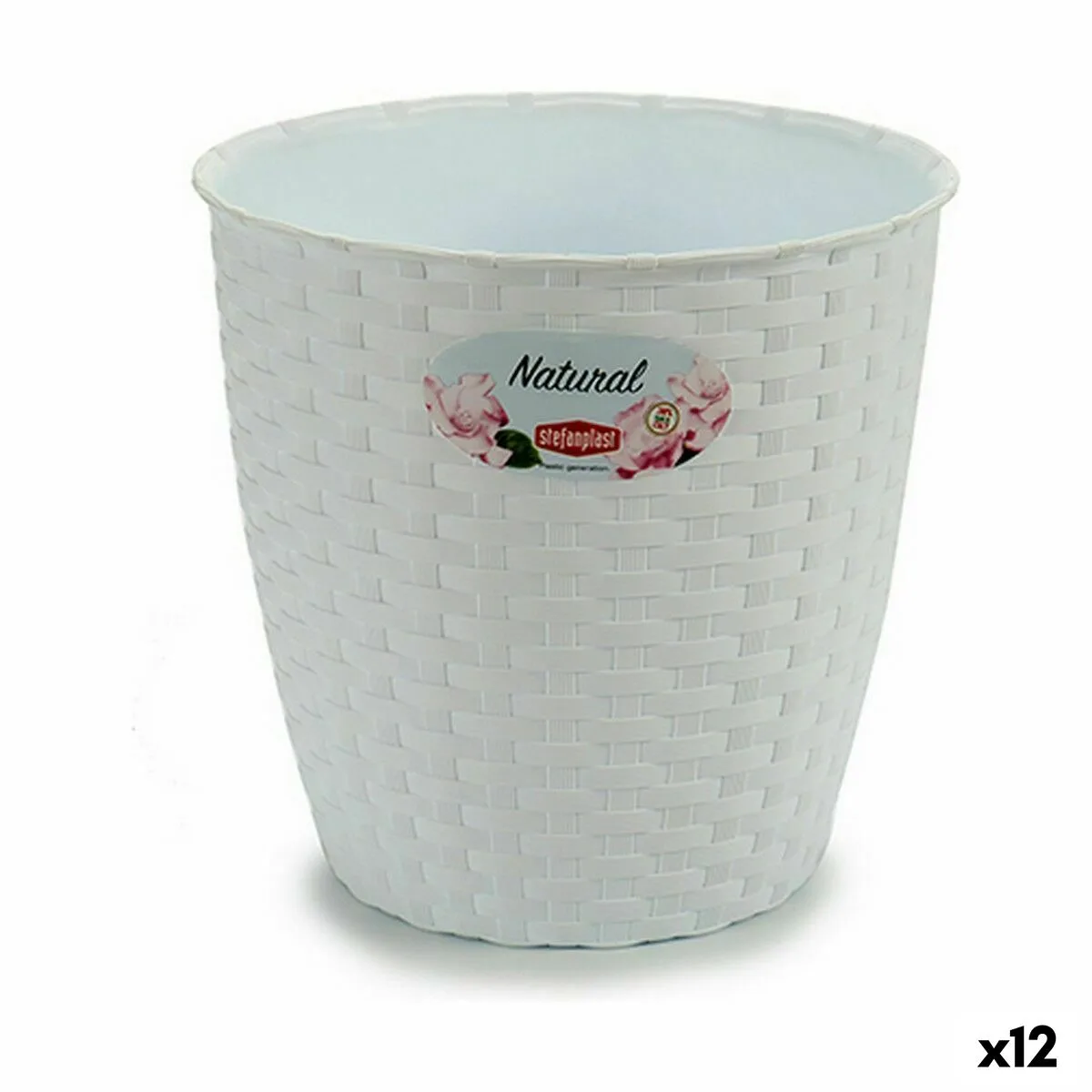 Cache pot stefanplast blanc plastique 19 x 17 5 x 19 cm 12 unites s362360047. Notre mantra chez Diaytar : un produit, un sourire. Nous mesurons notre succès à votre satisfaction instantanée.
