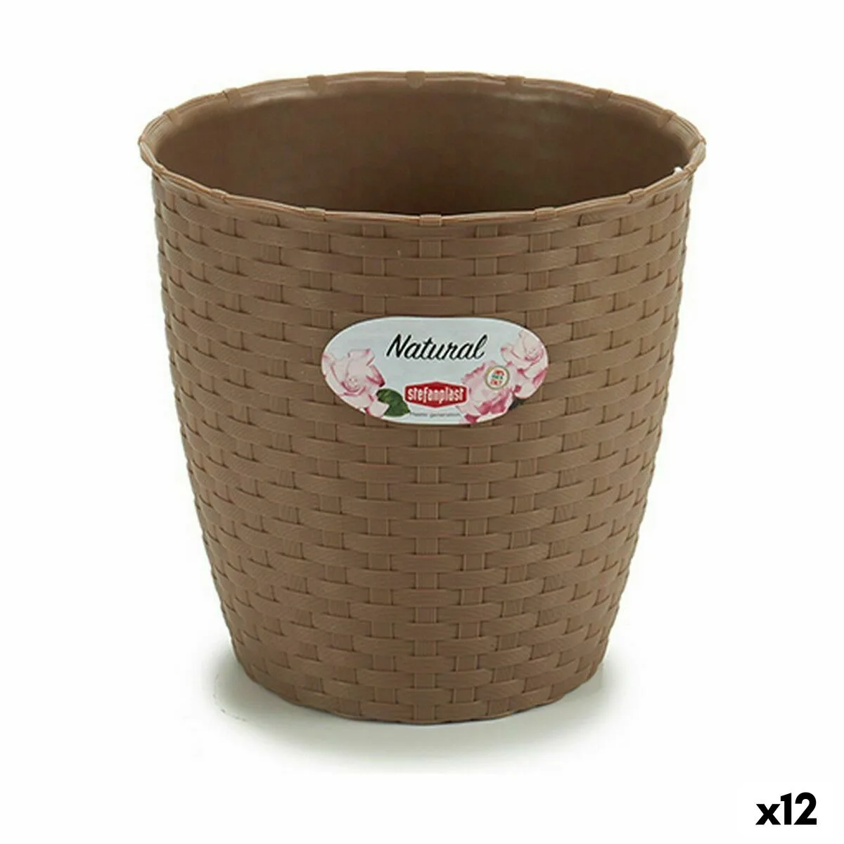 Cache pot stefanplast marron plastique 19 x 17 5 x 19 cm 12 unites s362360127. La boutique en ligne Diaytar, un terrain de jeu infini pour tous ceux qui aiment découvrir des produits utiles et beaux