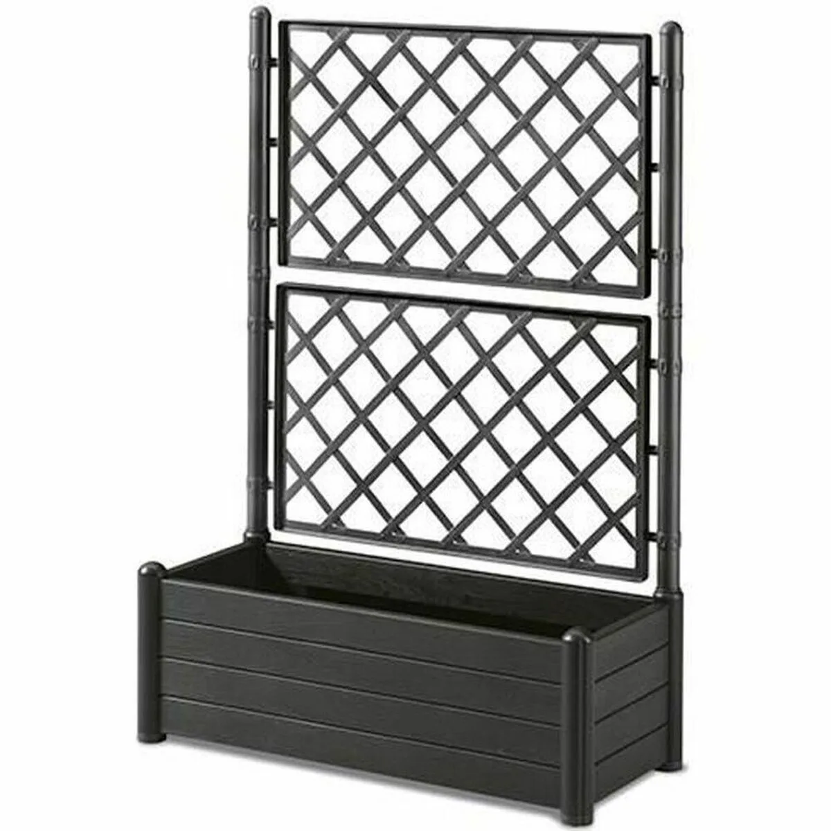 Cache pot stefanplast rectangulaire 100 x 43 x 142 cm graphite s710602860. Les dernières tendances mode vous attendent chez Diaytar !