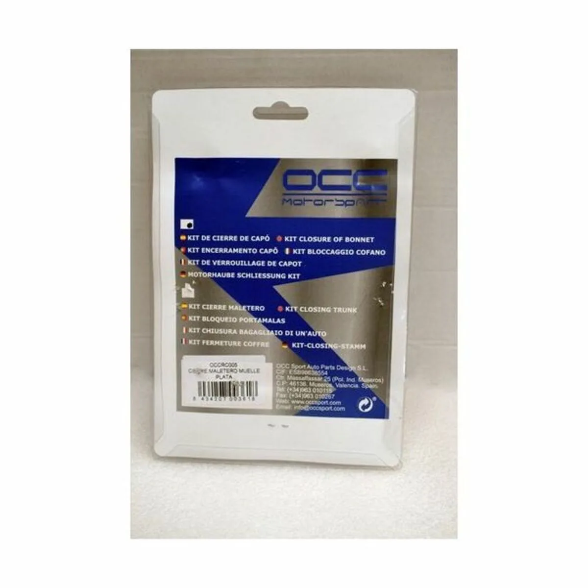 Cadenas pour coffre occ motorsport occrc005 argente ressort s370293430. Diaytar, c'est votre éditeur de vie. Nous sélectionnons les produits qui deviendront les chapitres essentiels de votre quotidien.
