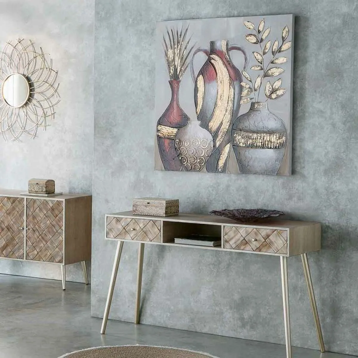 Cadre alexandra house living toile bois d epicea 100 x 3 x 100 cm d163071651. Diaytar, c'est l'alchimie parfaite entre la froide efficacité de la tech et la chaleur rassurante des produits de qualité.