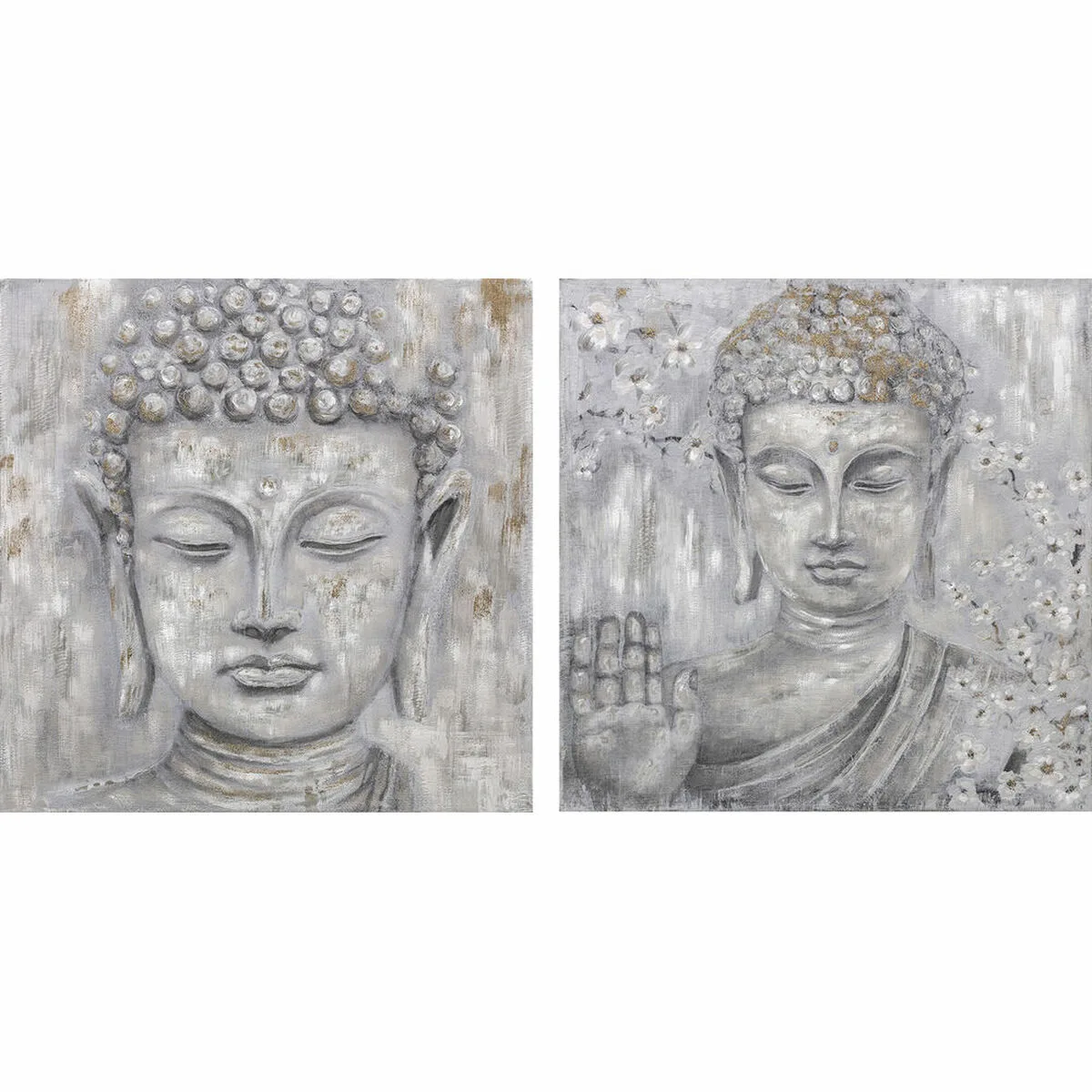 Cadre dkd home decor 100 x 2 4 x 100 cm buda oriental 2 unites s301808540. Diaytar s'adresse aux esprits modernes en quête de produits qui allient performance technologique et design épuré