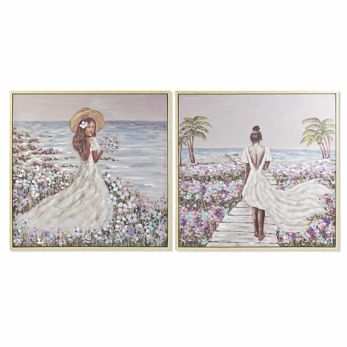 Cadre dkd home decor 100 x 4 x 100 cm mediterraneen 2 unites s302855554. La force de Diaytar : comprendre vos besoins et vos désirs pour vous proposer les produits les plus adaptés et les plus désirables