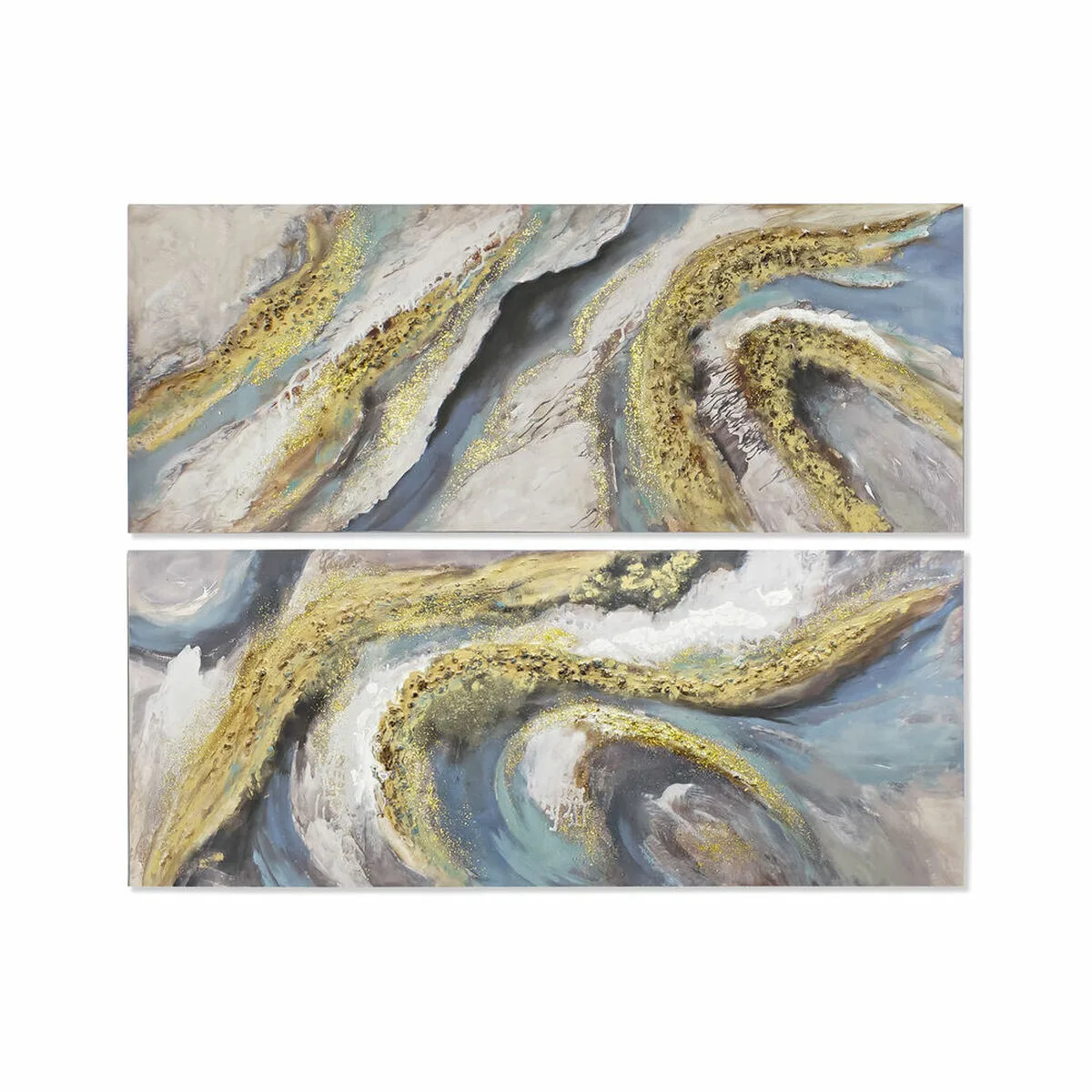 Cadre dkd home decor 150 x 3 x 60 cm abstrait moderne 2 unites s302825822. Diaytar, le nom qui garantit que chaque produit, du plus technologique au plus basique, a été choisi avec goût et exigence