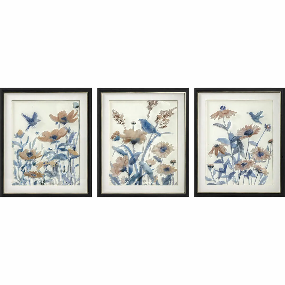 Cadre dkd home decor 50 x 2 x 60 cm fleurs shabby chic 3 pieces s301811771. Osez l'originalité avec les créations mode exclusives de Diaytar.