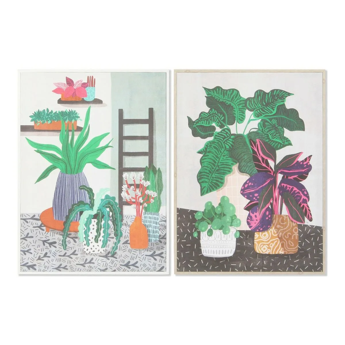 Cadre dkd home decor 52 x 2 7 x 72 cm scandinave 2 unites s301368910. Votre style, votre personnalité, nos produits : bienvenue chez Diaytar !