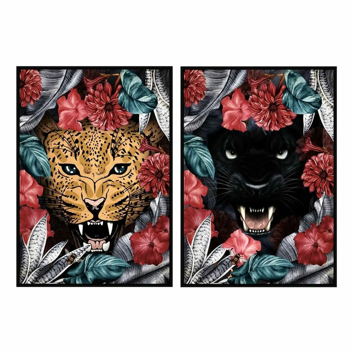 Cadre dkd home decor 53 x 4 3 x 73 cm tropical jungle 2 unites s301795782. Diaytar, c'est votre partenaire de confiance pour construire un quotidien plus fluide, plus beau, et plus inspirant.