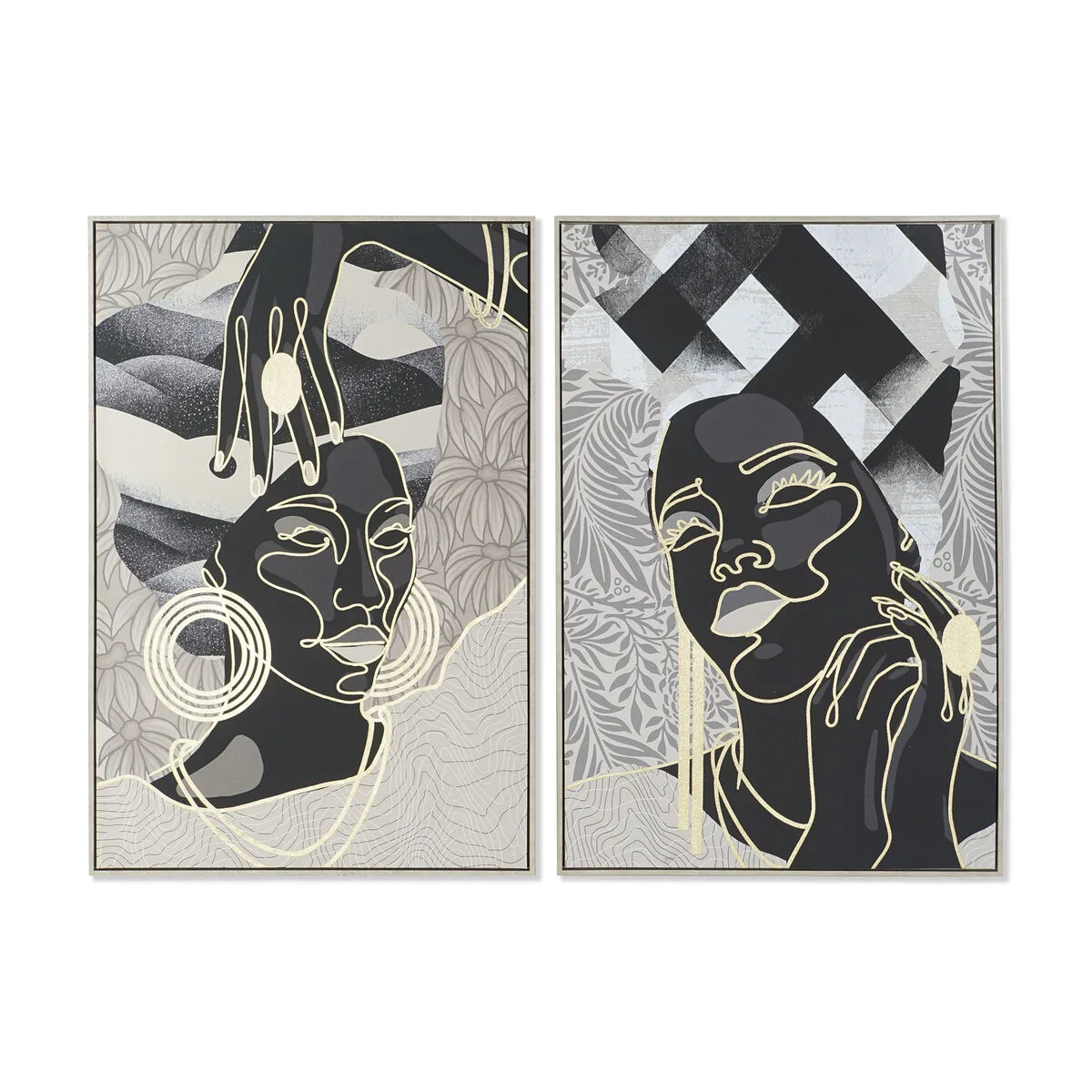 Cadre dkd home decor africaine tropical 84 x 4 5 x 123 cm 2 unites s305280161. Votre garde-robe mérite le style Diaytar - Découvrez nos nouveautés !