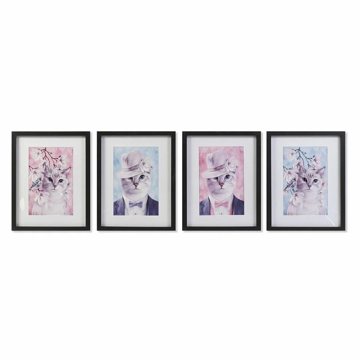 Cadre dkd home decor chats 35 x 2 5 x 45 cm 35 x 2 x 45 cm 4 unites s302847322. Du salon à la chambre, Diaytar habille votre intérieur avec élégance.