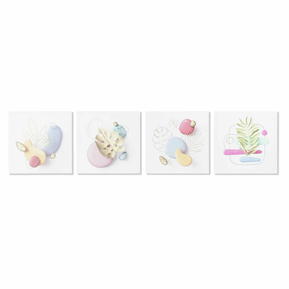 Cadre dkd home decor moderne 40 x 1 8 x 40 cm 4 unites s302844564. Diaytar s'adresse aux esprits modernes en quête de produits qui allient performance technologique et design épuré