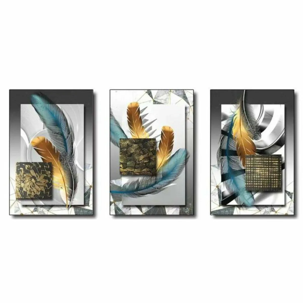 Cadre dkd home decor moderne 53 x 3 5 x 73 cm 3 unites s303915378. Nous avons créé Diaytar pour être le point de repère dans le paysage souvent confuse du e-commerce généraliste.