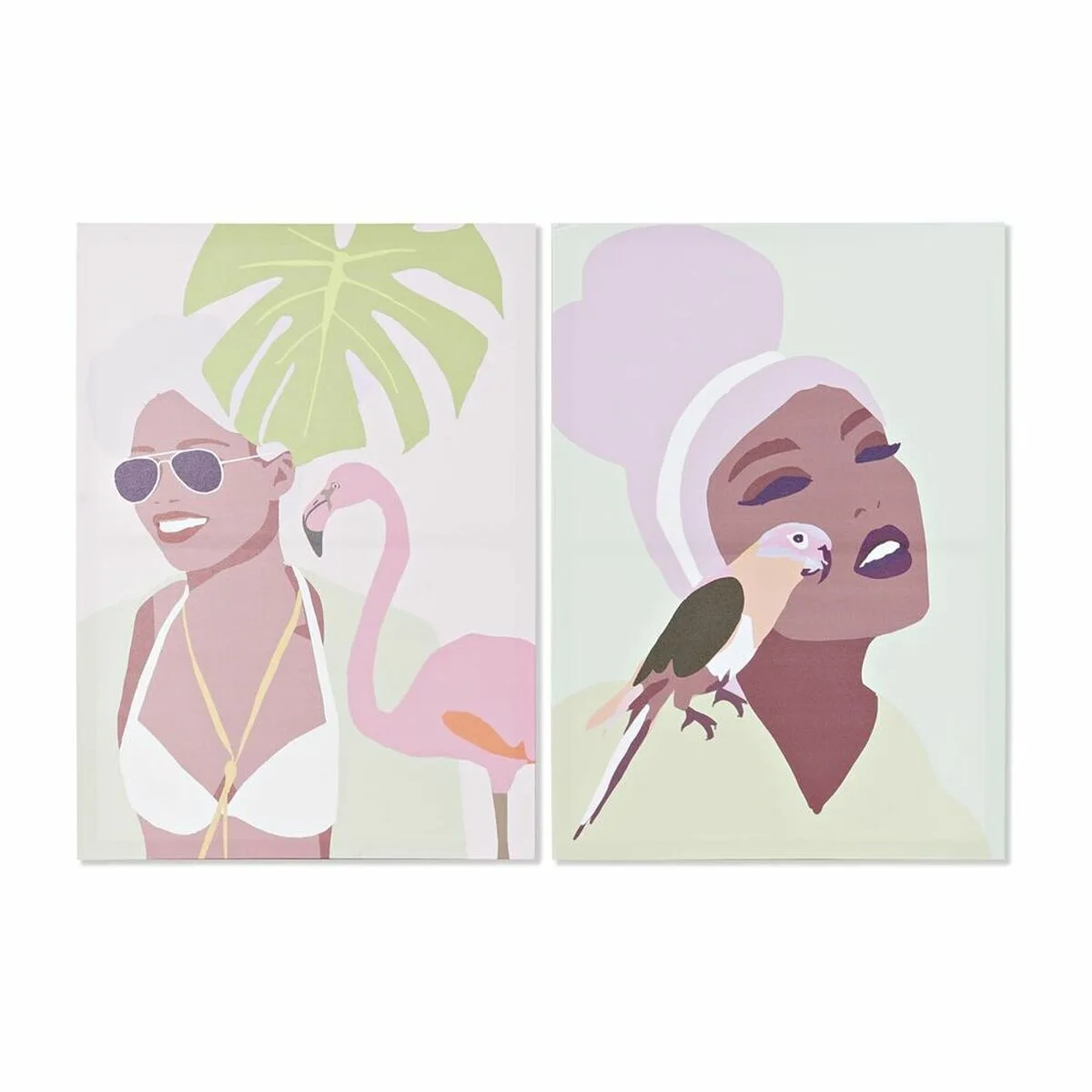Cadre dkd home decor tropical 50 x 1 8 x 70 cm 2 unites s302845796. Diaytar, c'est le compagnon des visionnaires, de ceux qui achètent aujourd'hui les produits qui seront incontournables demain.