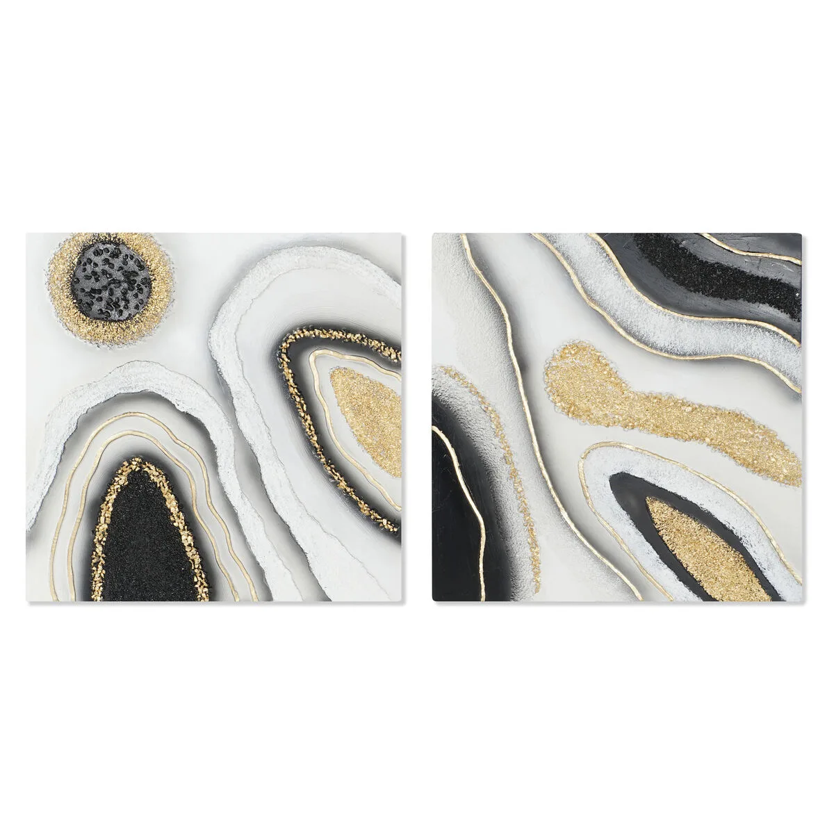 Cadre home esprit abstrait 80 x 3 x 80 cm 2 unites s305474966. Chez Diaytar, nous fusionnons l'utile à l'agréable avec une gamme complète de produits soigneusement choisis pour leur design et leur fonctionnalité
