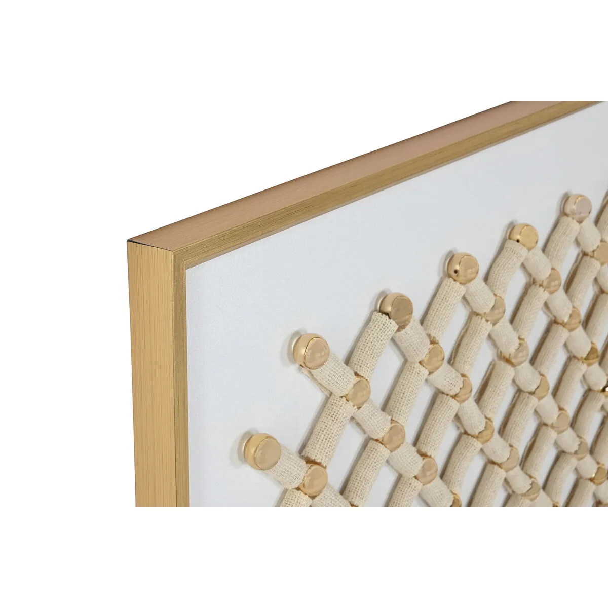 Cadre home esprit blanc dore naturel abstrait moderne 100 x 3 5 x 100 cm 2 unites s306071692. Découvrez l'univers Diaytar : une boutique en ligne généraliste qui marque style, qualité et originalité dans chaque produit