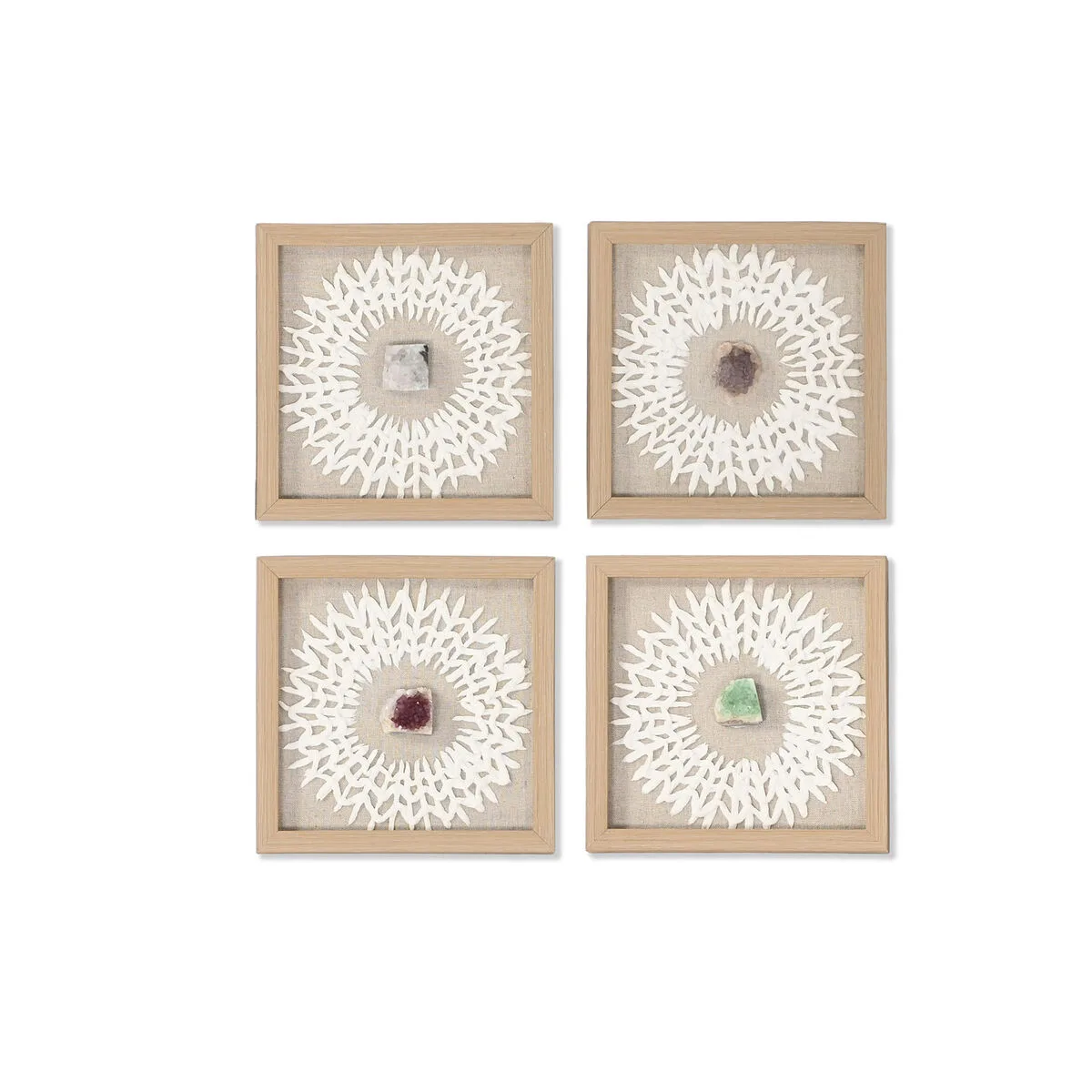 Cadre home esprit blanc naturel moderne 22 x 2 x 22 cm s306035978. Diaytar cultive l'art du bien-être à travers ses produits soigneusement choisis.