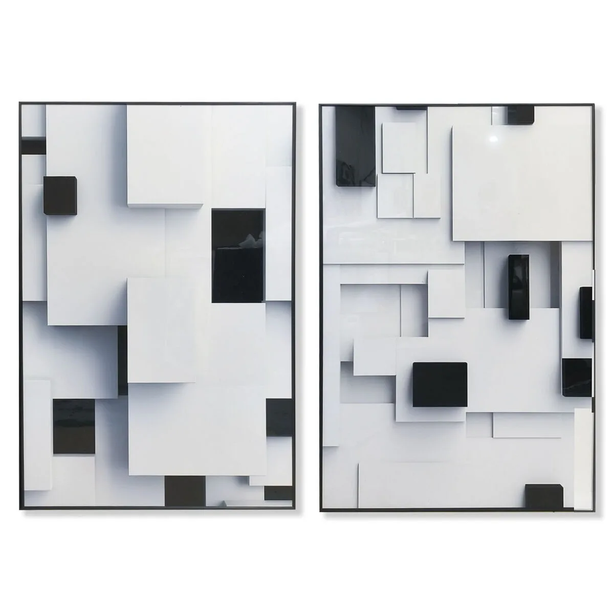 Cadre home esprit blanc noir abstrait moderne 80 x 3 5 x 120 cm 2 unites s306009147. Diaytar, la preuve qu'une boutique généraliste peut être synonyme de goût, d'exigence et d'innovation constante