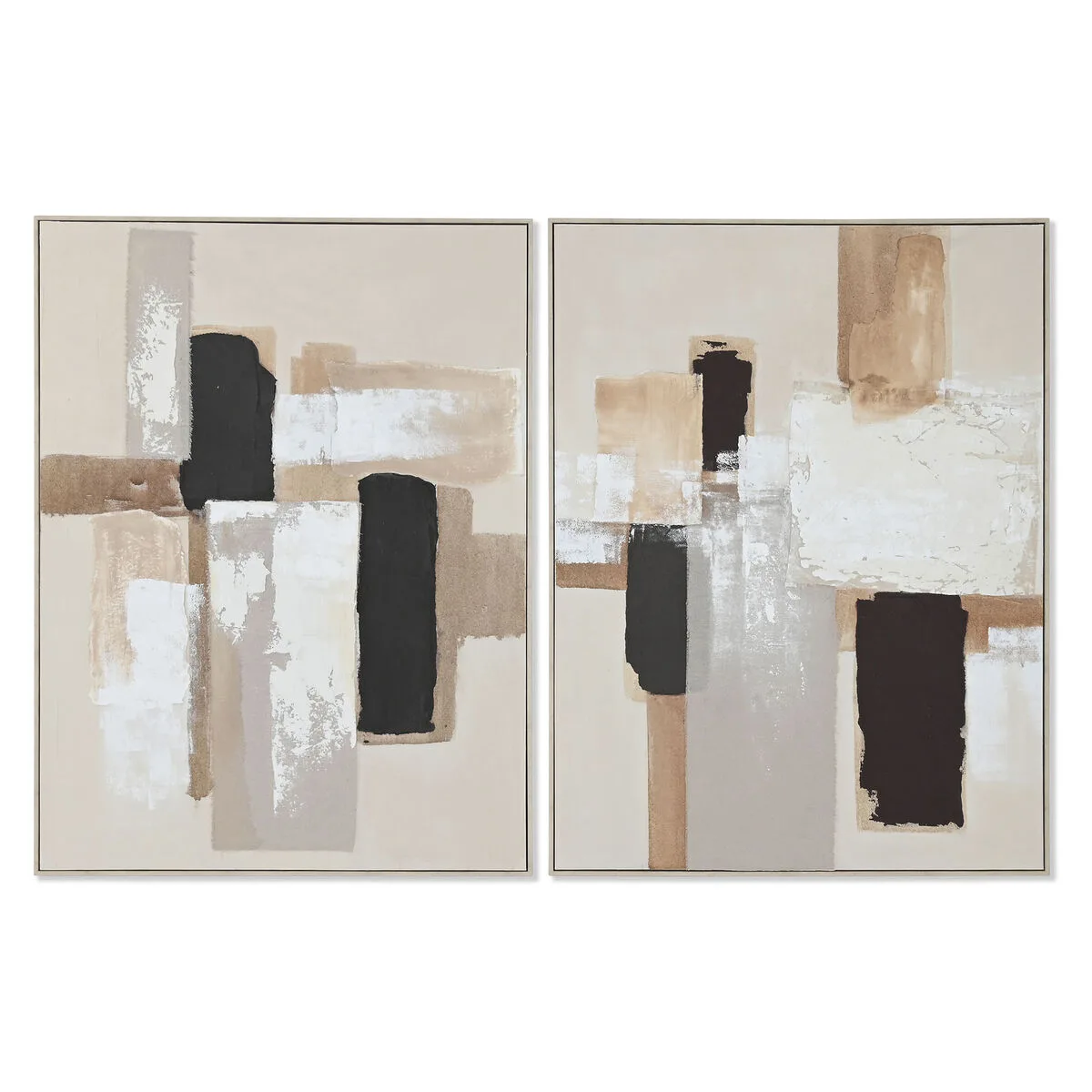 Cadre home esprit blanc noir beige abstrait moderne 92 x 3 8 x 122 cm 92 x 4 x 122 cm 2 unites s305831930. Notre ambition chez Diaytar : être la source la plus fiable pour vos achats de produits généraux et high-tech tendance