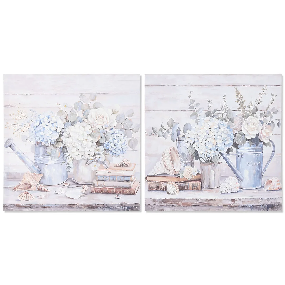 Cadre home esprit bleu gris shabby chic hortensia 60 x 3 x 60 cm 2 unites s306004311. L'esprit Diaytar : une curiosité insatiable pour dénicher les produits généraux et électroniques qui feront demain