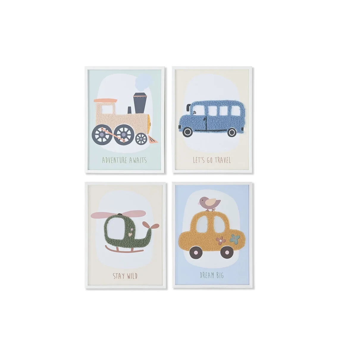 Cadre home esprit jaune bleu toile 30 x 1 8 x 40 cm 4 unites s305856941. Diaytar : là où le shopping devient une forme d'art. Curateur d'un quotidien plus beau et plus fonctionnel.