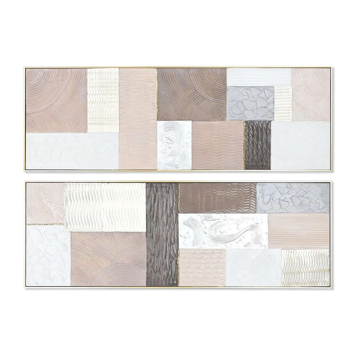 Cadre home esprit marron beige polystyrene toile moderne urbaine 152 x 5 x 52 cm 2 unites s305823832. Diaytar vous offre un accès privilégié à une sélection de produits qui font buzz, qui innovent et qui embellissent la vie