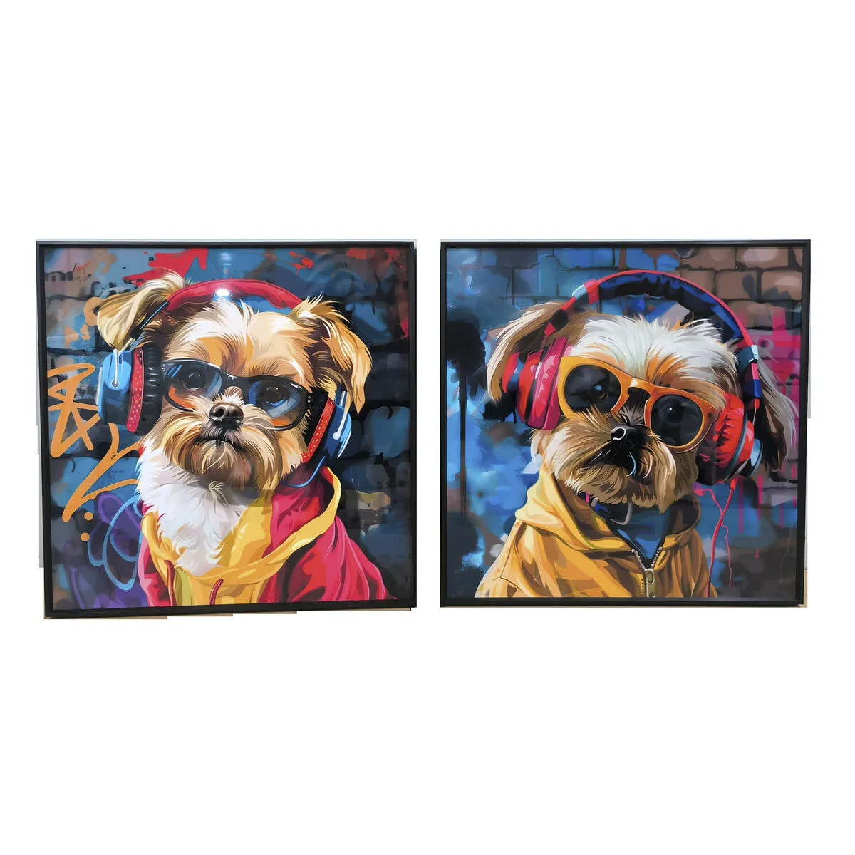 Cadre home esprit moderne chien 50 x 3 5 x 50 cm 2 unites s306008475. Diaytar : Votre destination shopping en ligne pour découvrir les dernières tendances et produits généraux soigneusement sélectionnés