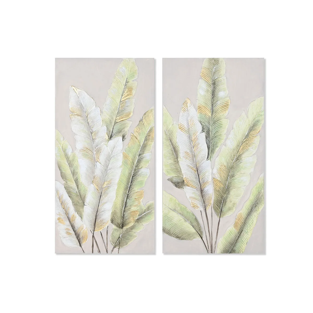 Cadre home esprit vert dore toile bois mdf palmiers tropical 50 x 3 x 100 cm 2 unites s305825724. Diaytar, c'est le carnet d'adresses secret des influenceurs lifestyle. Découvrez les produits qu'ils utilisent vraiment.