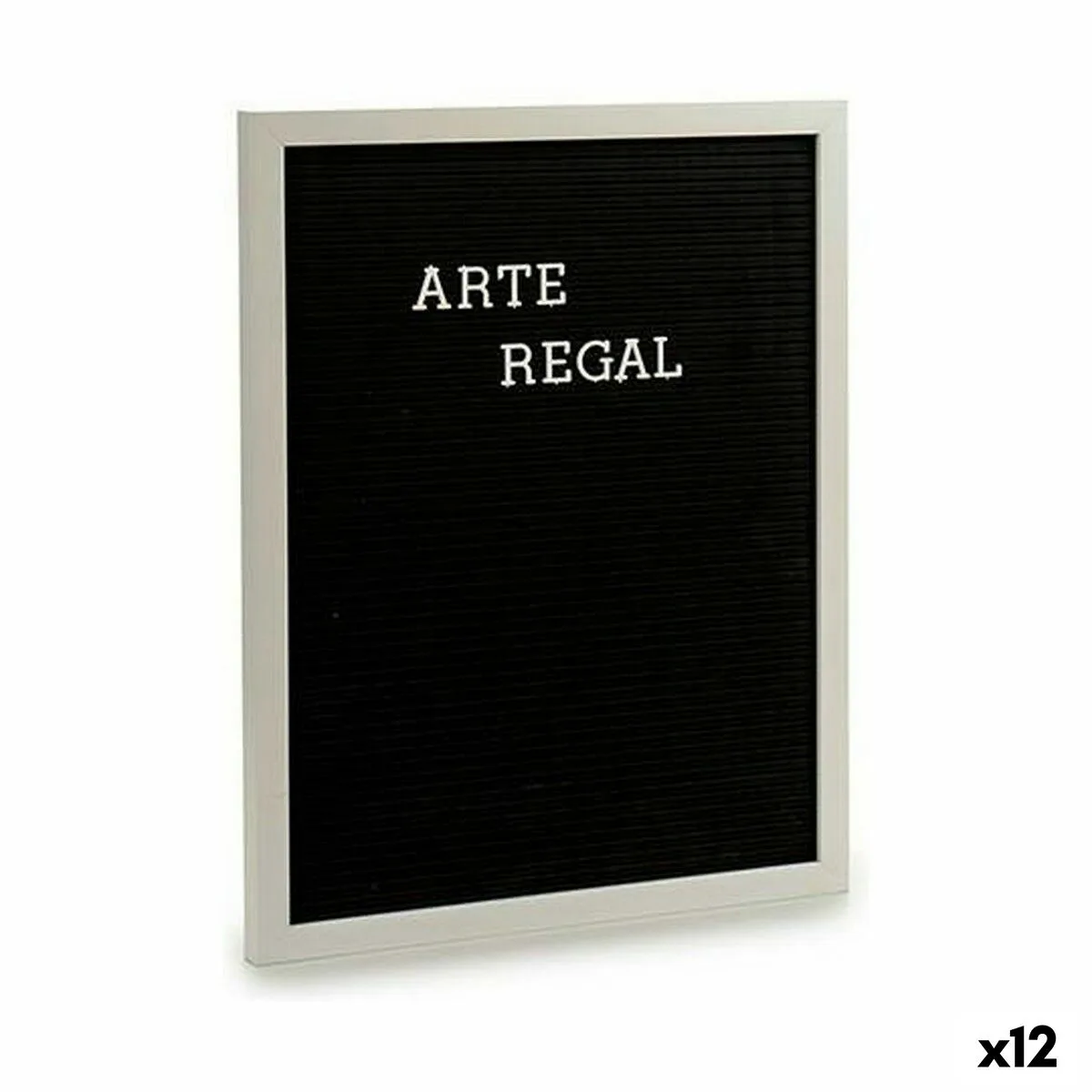 Cadre noir blanc panneau 144 lettres 2 5 x 50 5 x 40 5 cm 12 unites s361617194. Diaytar, c'est la solution élégante à tous vos problèmes du quotidien, et la source de nouvelles envies insoupçonnées.