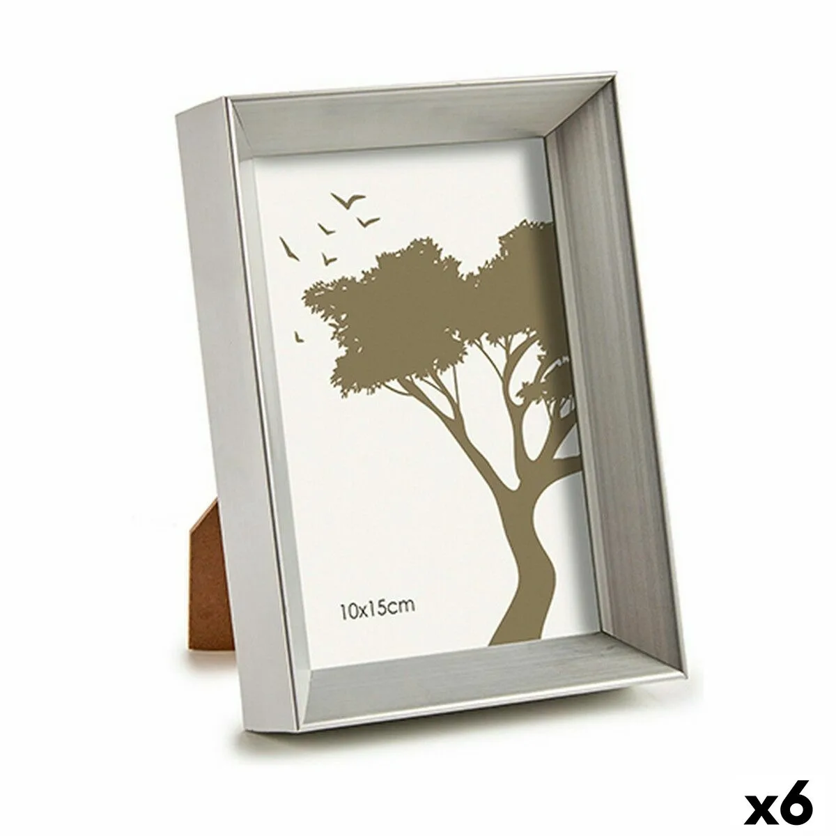 Cadre photo 12 5 x 17 3 x 3 5 cm argente plastique verre 6 unites s362454142. Notre équipe Diaytar parcourt le globe pour vous dénicher les produits généraux et électroniques les plus prometteurs