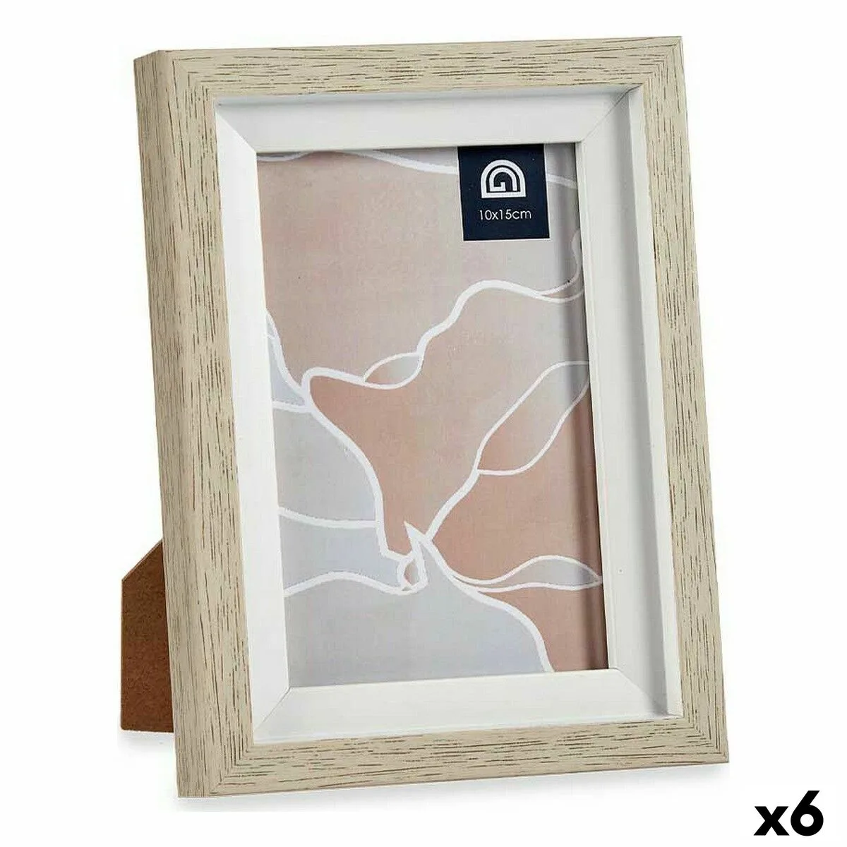 Cadre photo 13 5 x 18 8 x 2 cm verre beige blanc plastique 6 unites s362565574. Diaytar, c'est l'art de la sérendipité appliqué au e-commerce : vous venez pour une chose, vous repartez avec l'objet de vos rêves.
