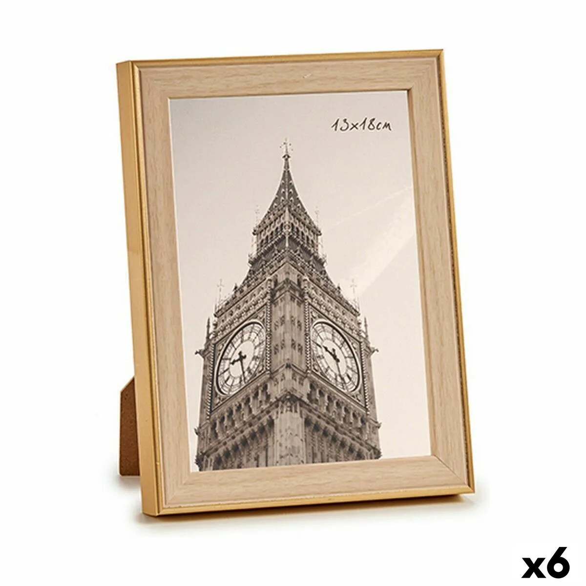 Cadre photo 15 6 x 2 x 20 7 cm dore marron plastique verre 6 unites s362457752. Diaytar révolutionne votre expérience d'achat en ligne avec une curation unique de produits tendance, high-tech et lifestyle