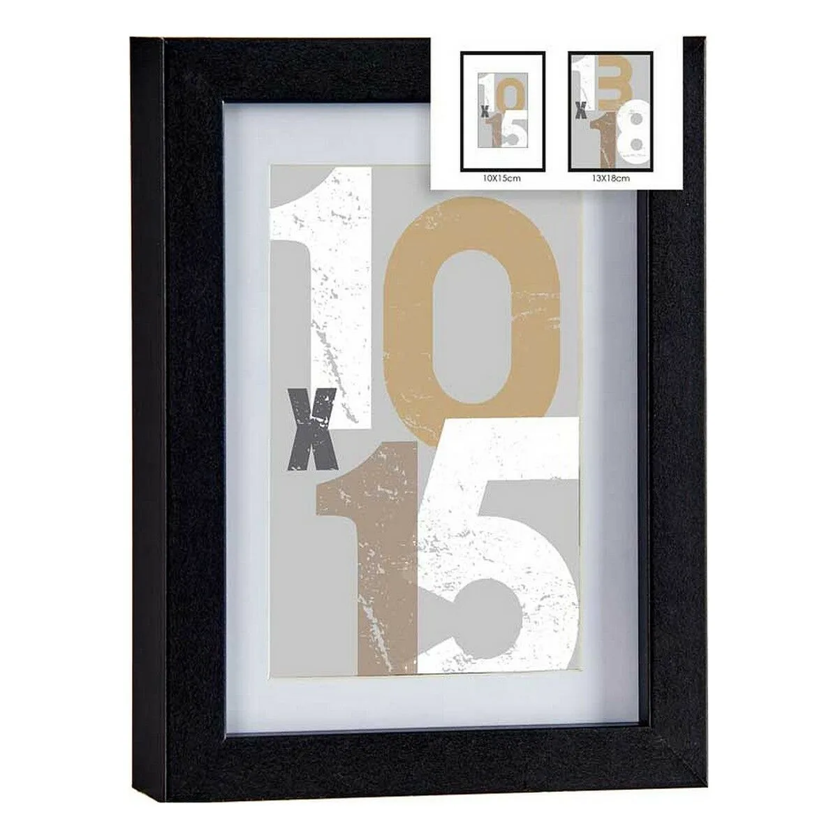 Cadre photo 16 x 21 x 2 5 cm noir verre bois mdf 6 unites s362547234. Diaytar, c'est votre garantie contre la déception. Des produits testés et approuvés, pour un shopping en toute sérénité.