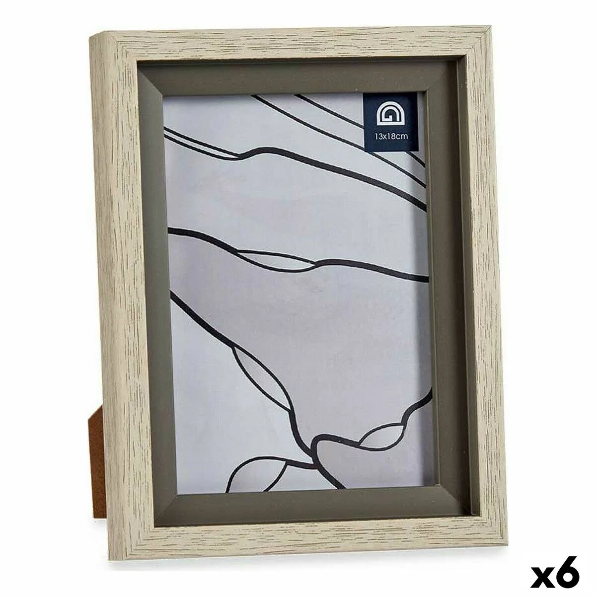 Cadre photo 17 x 2 x 21 8 cm verre gris beige plastique 6 unites s362566225. Diaytar mise sur l'intelligence collective : notre communauté nous guide pour dénicher les produits les plus plébiscités.