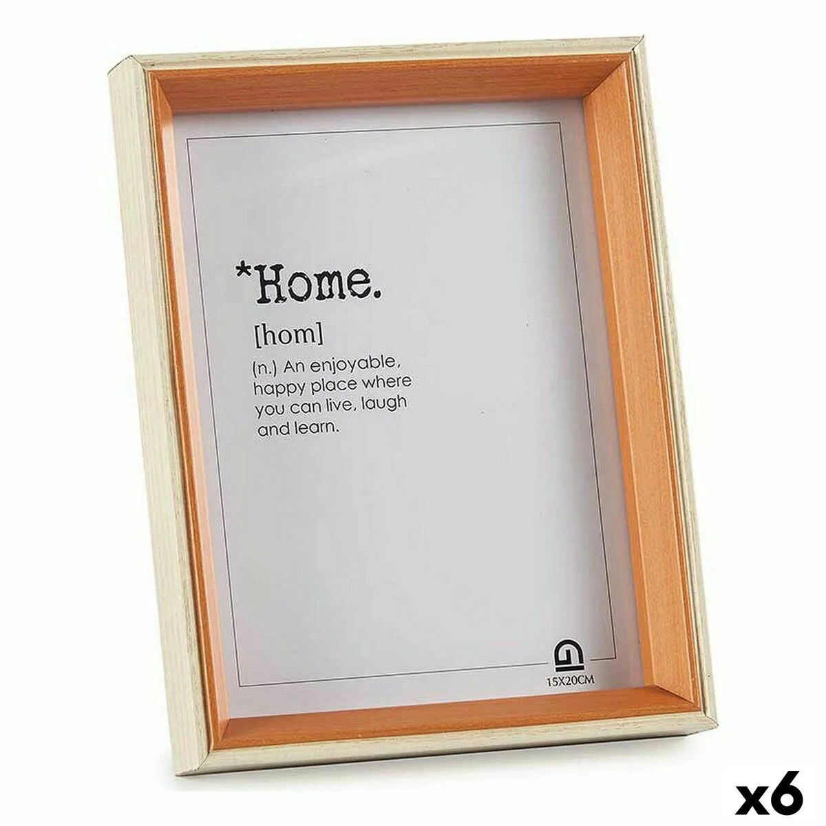 Cadre photo 17 x 22 x 3 cm verre marron blanc bois mdf 6 unites s362637266. Notre ambition pour Diaytar : devenir le réflexe numéro 1 lorsque vous pensez 'produit génial'.