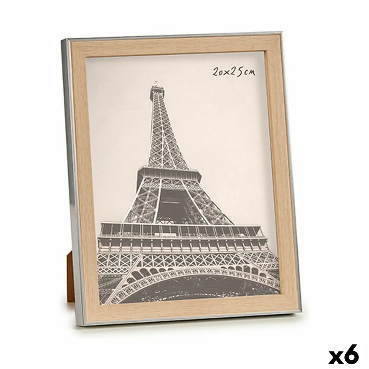 Cadre photo 23 x 27 x 2 cm argente marron plastique verre 6 unites s362453642. Diaytar, c'est l'évidence : une plateforme simple, des produits beaux, une expérience fluide. Le trio gagnant.
